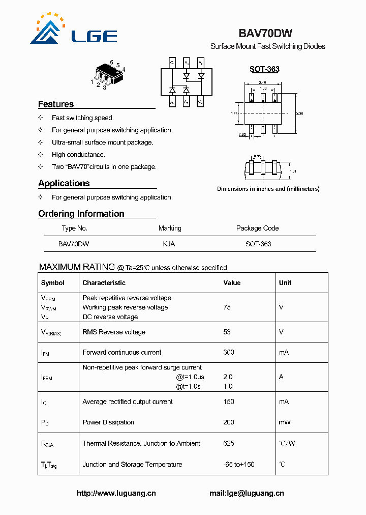 BAV70DW_5631826.PDF Datasheet