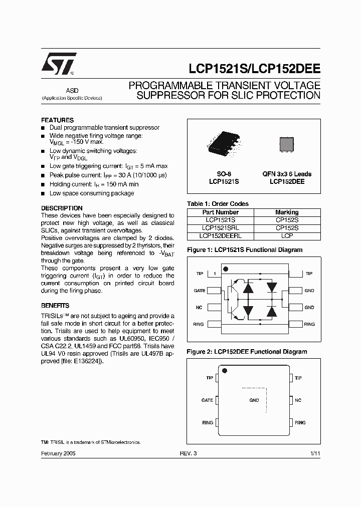 LCP1521SRL_5641488.PDF Datasheet