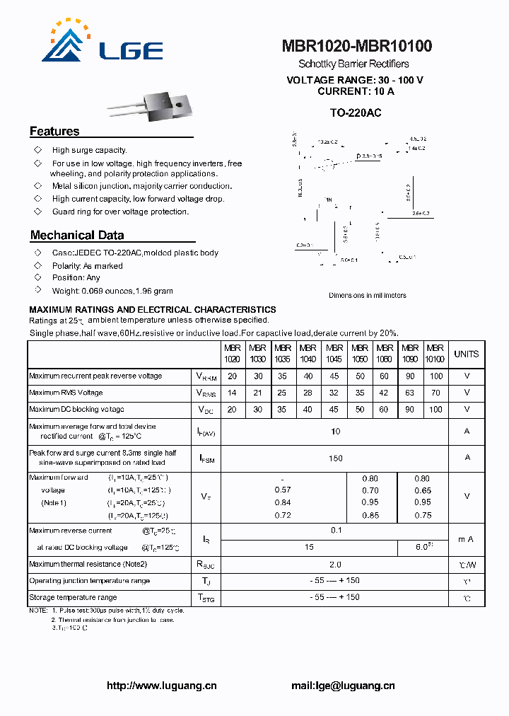 MBR1020_5641074.PDF Datasheet