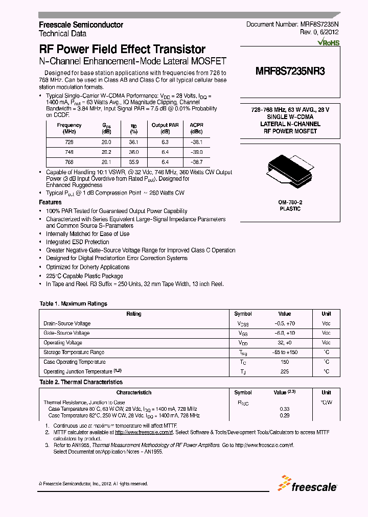 MRF8S7235NR3_5634613.PDF Datasheet