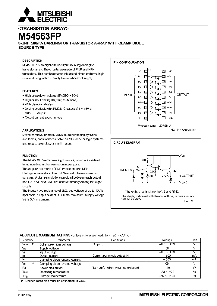 M54563FP_5626705.PDF Datasheet
