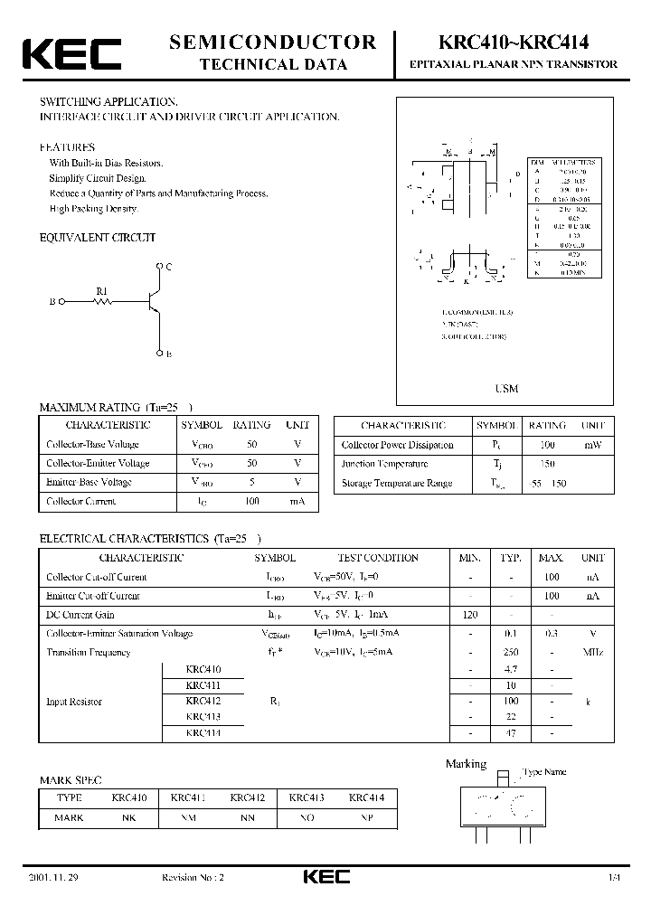 KRC413_5642008.PDF Datasheet