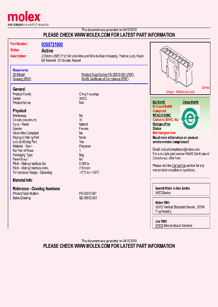 35572-1000_5644429.PDF Datasheet