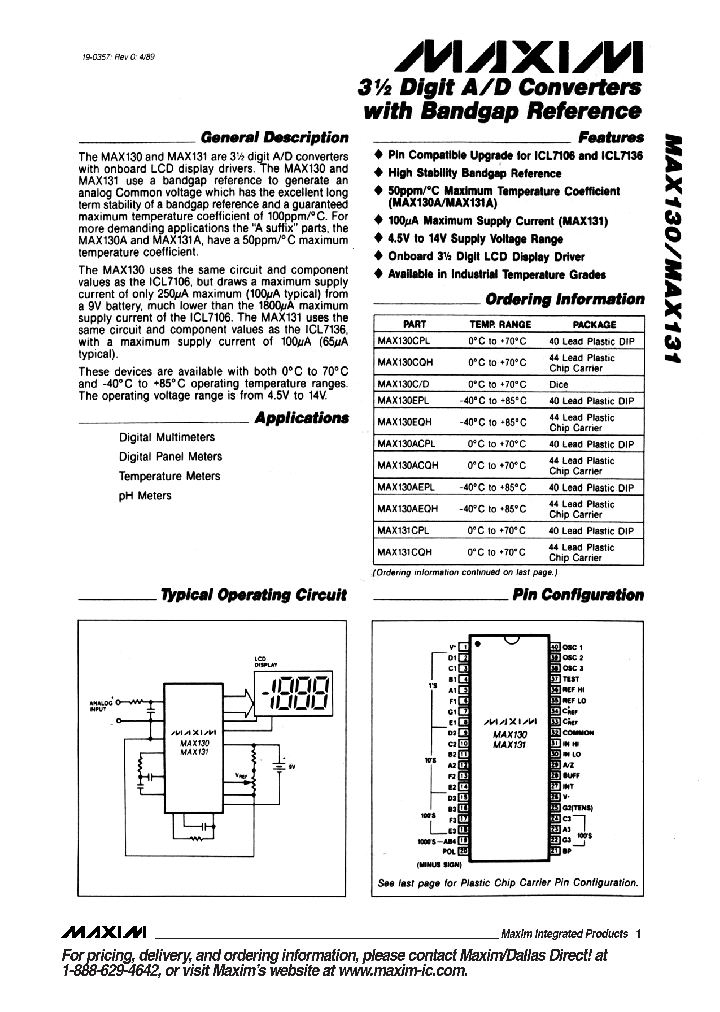 MAX130_5645203.PDF Datasheet