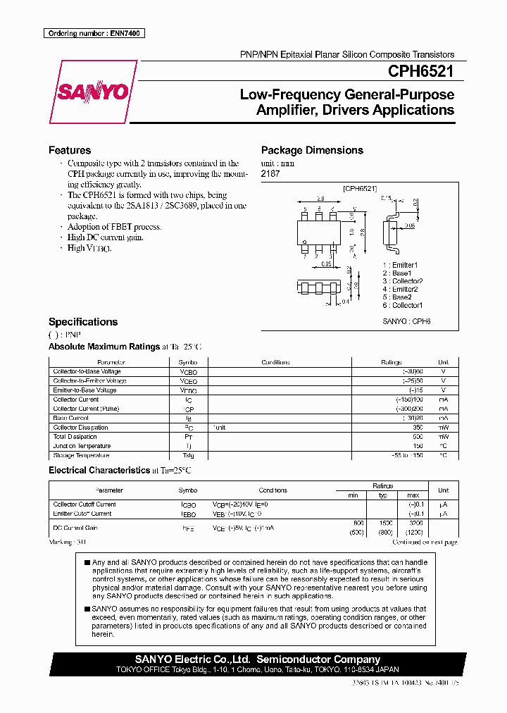 CPH6521_5651058.PDF Datasheet