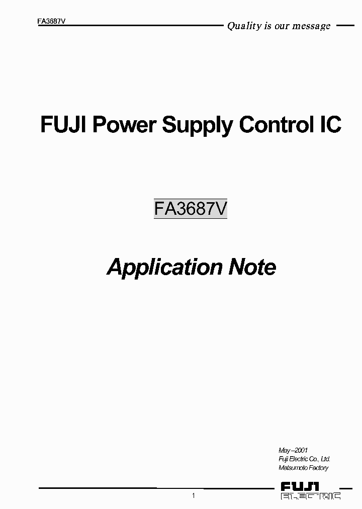 FA3687V_5651445.PDF Datasheet