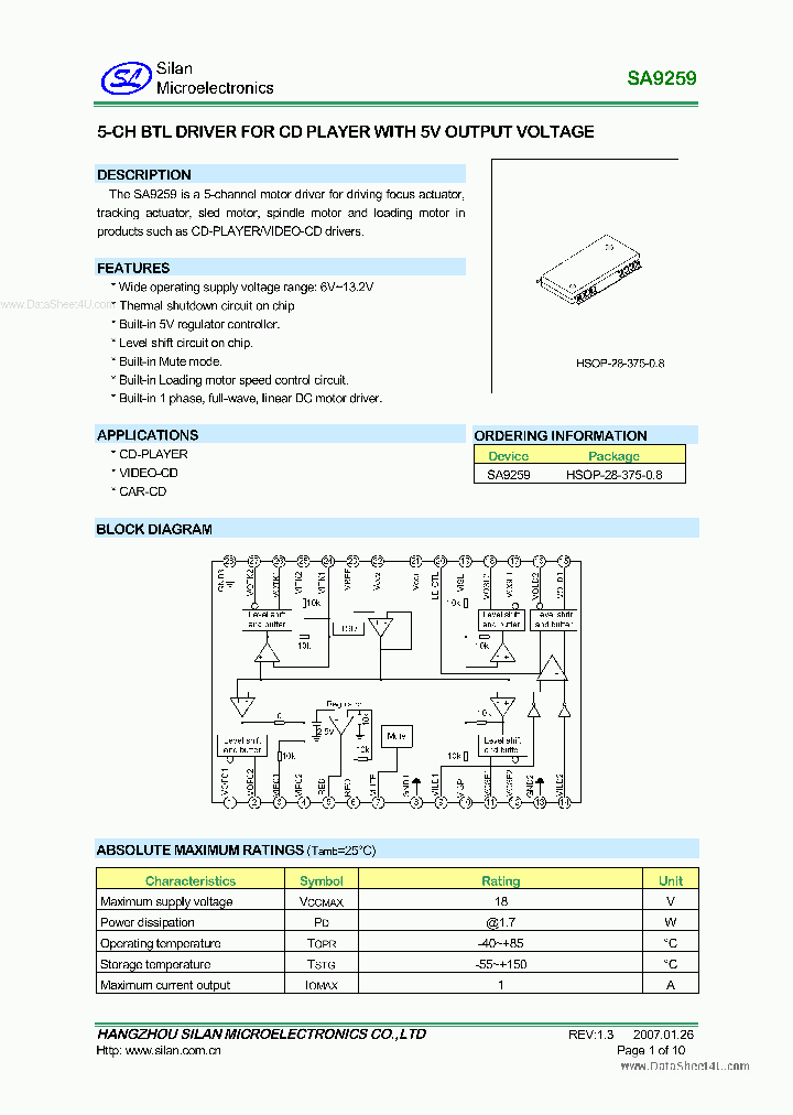 SA9259_5653415.PDF Datasheet