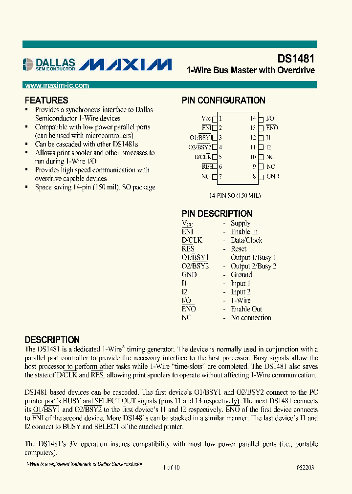 DS1481_5653672.PDF Datasheet
