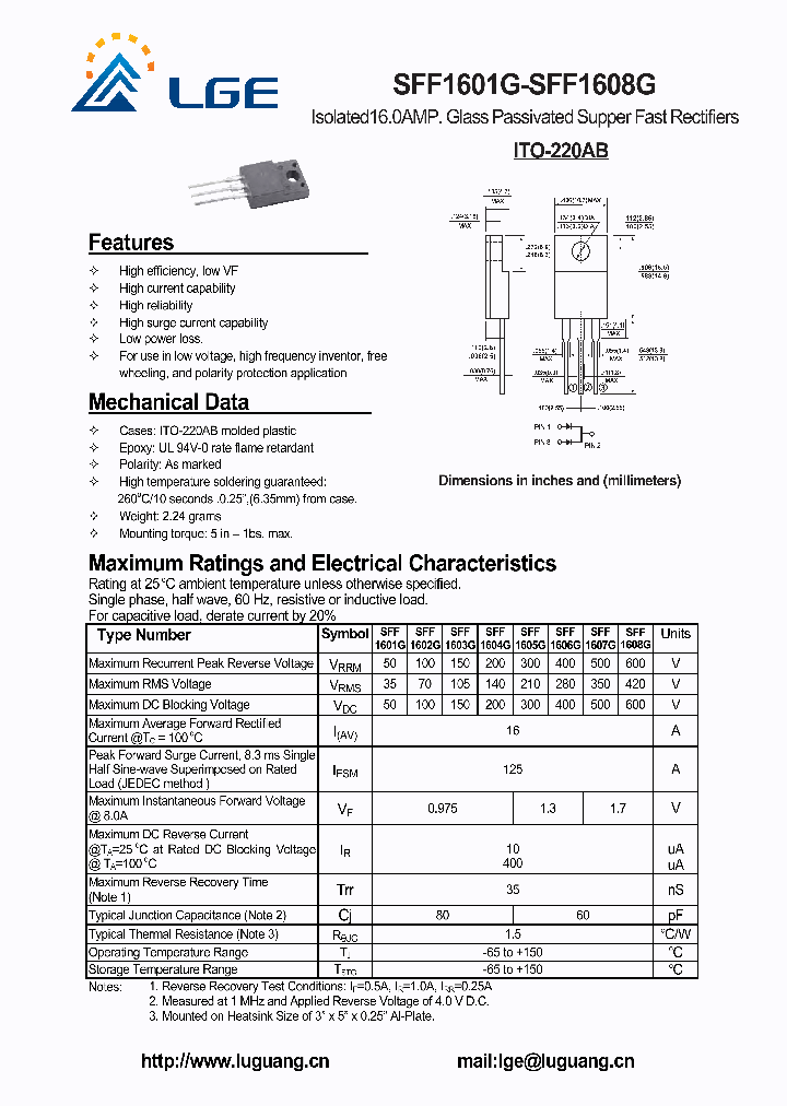 SFF1606G_5657714.PDF Datasheet