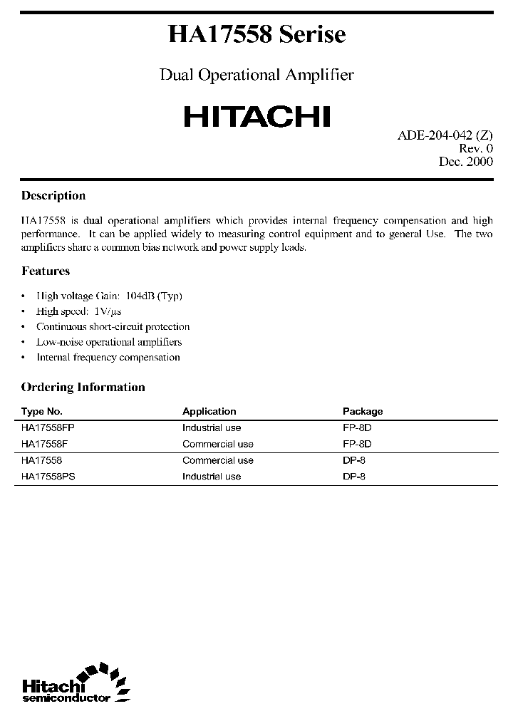HA17558PS_5658465.PDF Datasheet