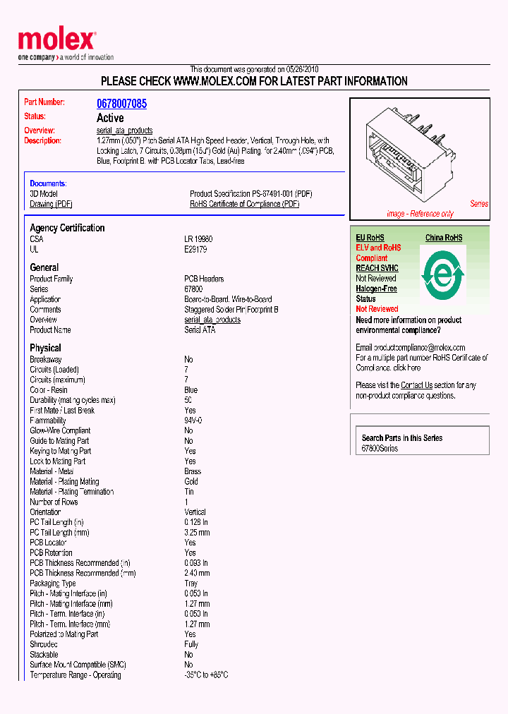 67800-7085_5660791.PDF Datasheet