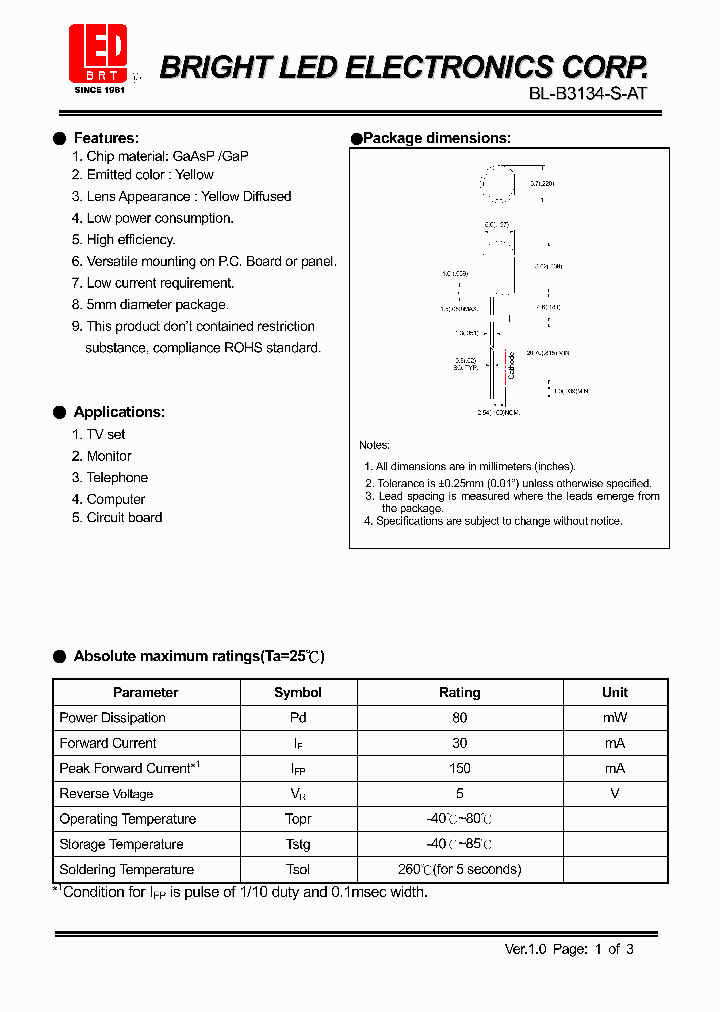 BL-B3134-S-AT_5674470.PDF Datasheet