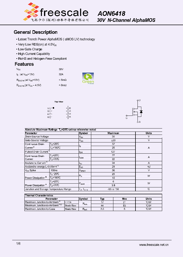 AON6418_5676983.PDF Datasheet