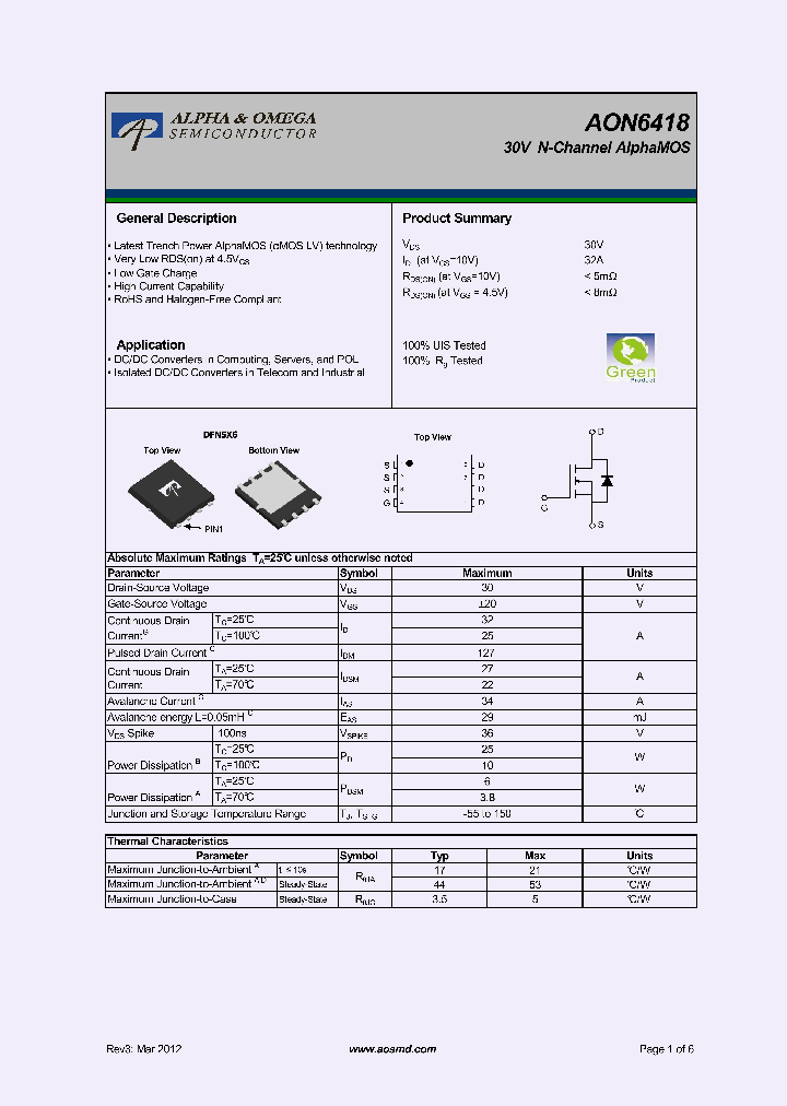 AON6418_5676984.PDF Datasheet