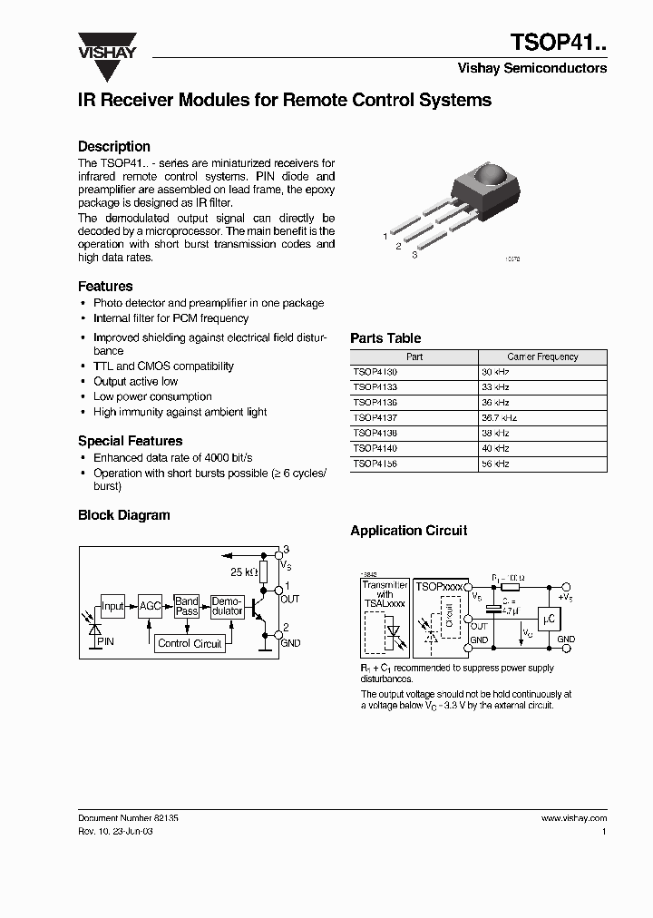 TSOP41_5678471.PDF Datasheet