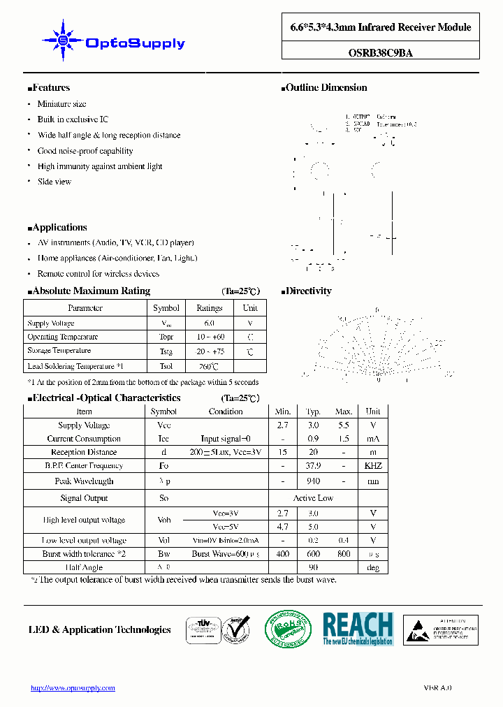 OSRB38C9BA_5690521.PDF Datasheet