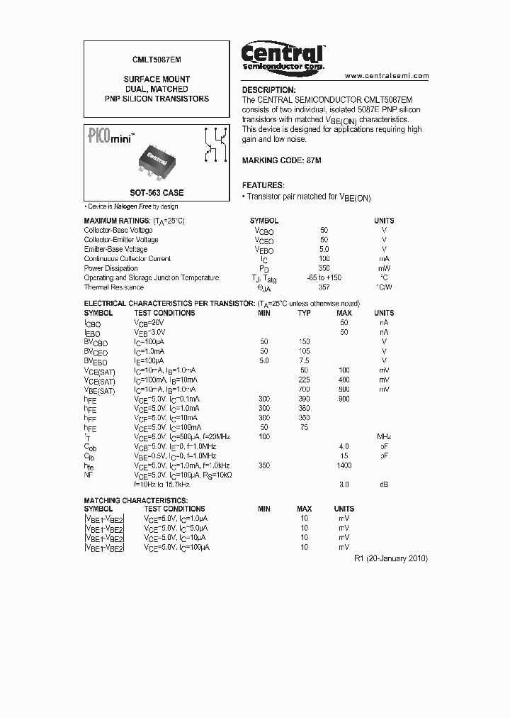 CMLT5087EM_5690740.PDF Datasheet
