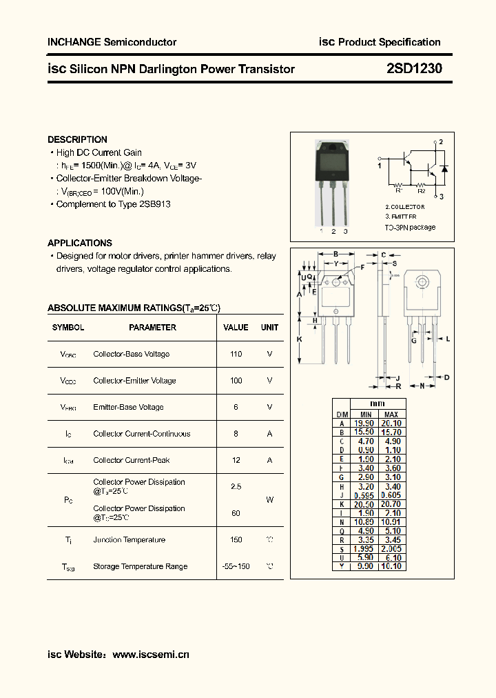 2SD1230_5692261.PDF Datasheet
