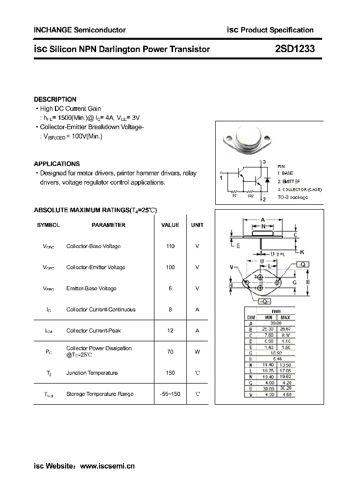 2SD1233_5692262.PDF Datasheet