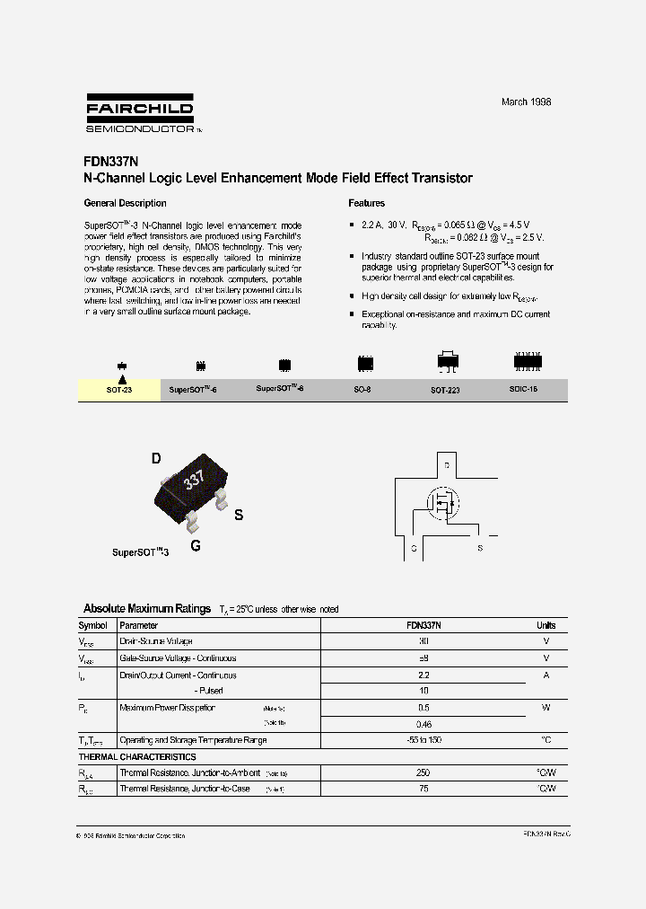 FDN337NNL_5694660.PDF Datasheet