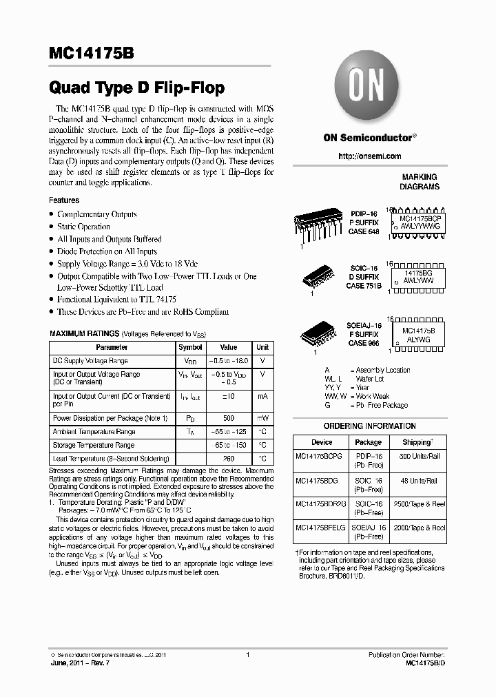 MC14175BDG_5695381.PDF Datasheet
