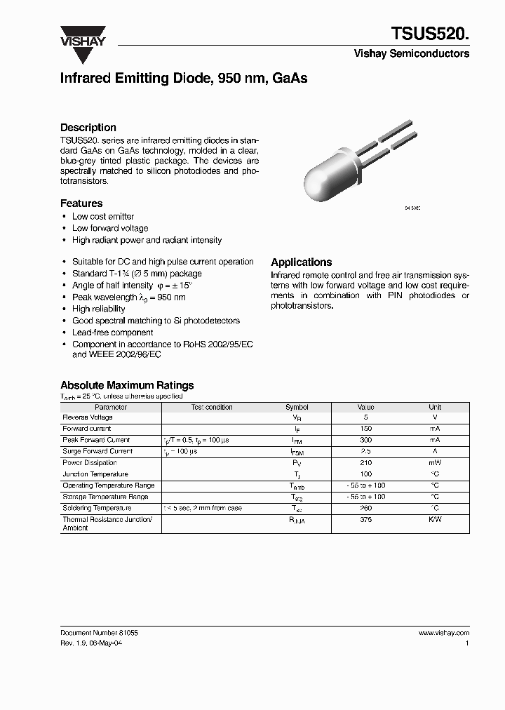 TSUS5200_5696937.PDF Datasheet