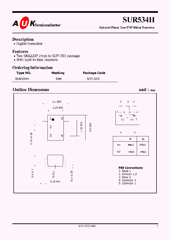 SUR534H_5714009.PDF Datasheet