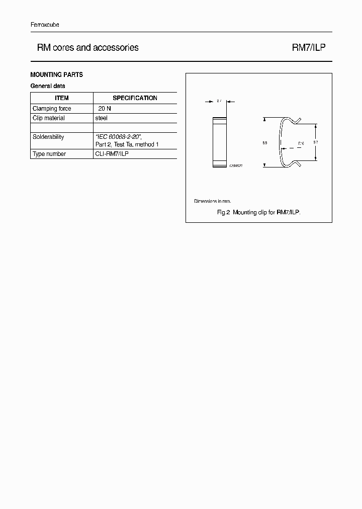 CLI-RM7_5709107.PDF Datasheet