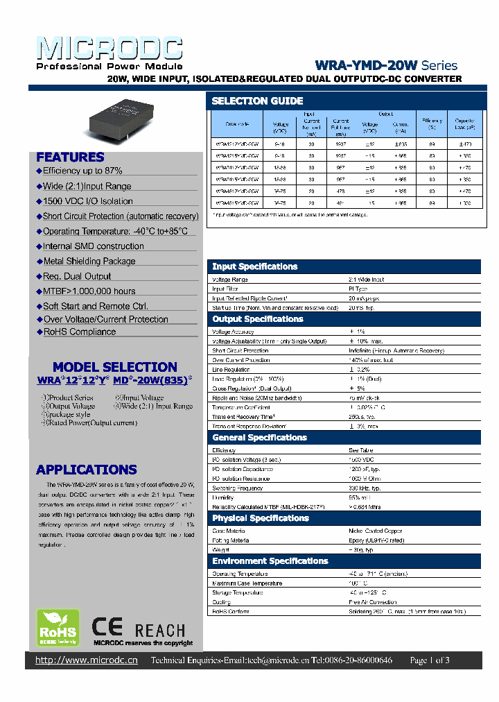 WRA-YMD-20W_5711355.PDF Datasheet