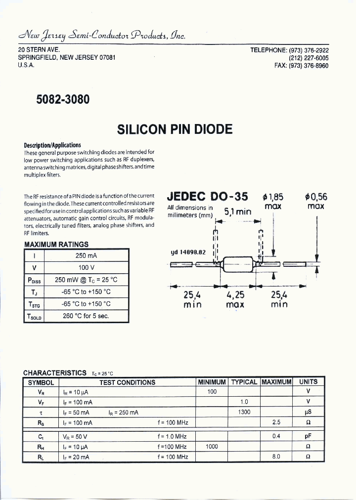 5082-3080_5719005.PDF Datasheet