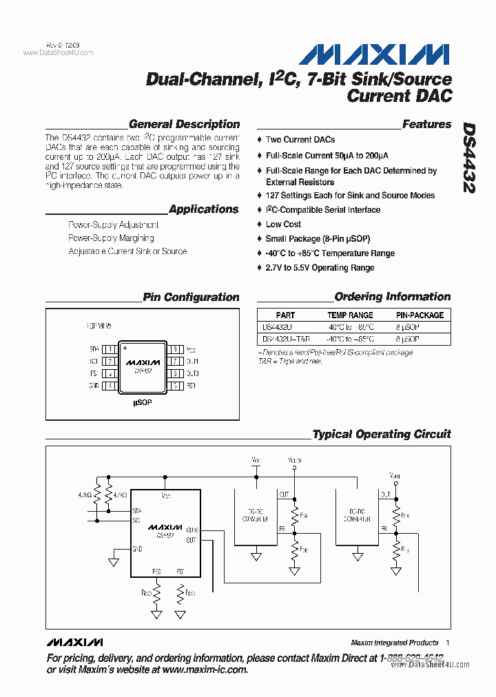 DS4432_5721945.PDF Datasheet