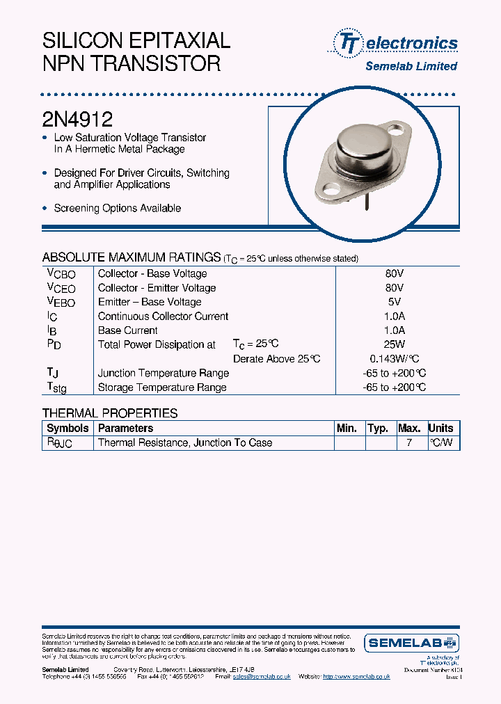 2N4912_5724133.PDF Datasheet