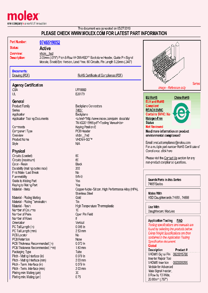 74651-9052_5724710.PDF Datasheet