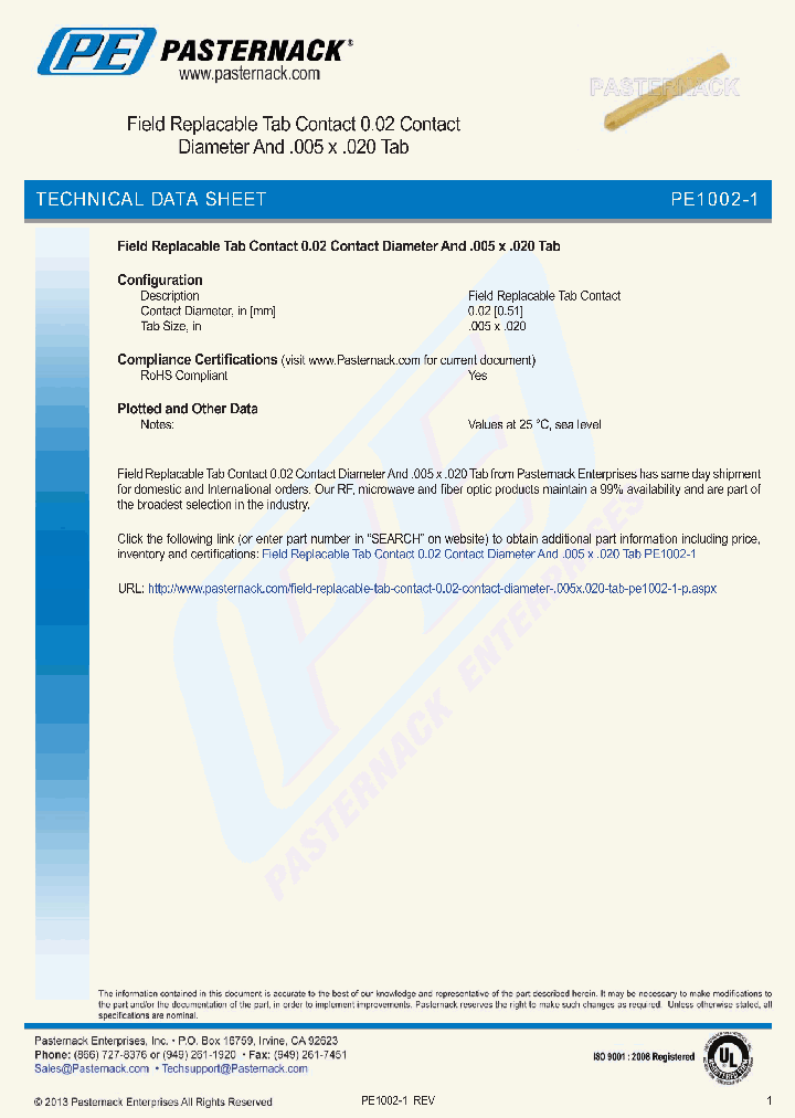 PE1002-1_5724897.PDF Datasheet