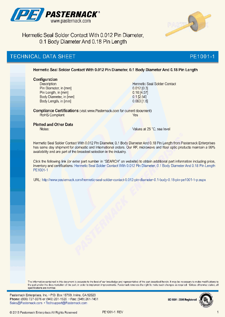 PE1001-1_5724890.PDF Datasheet