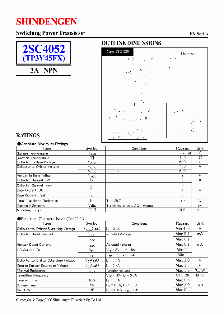 2SC4052_5736774.PDF Datasheet