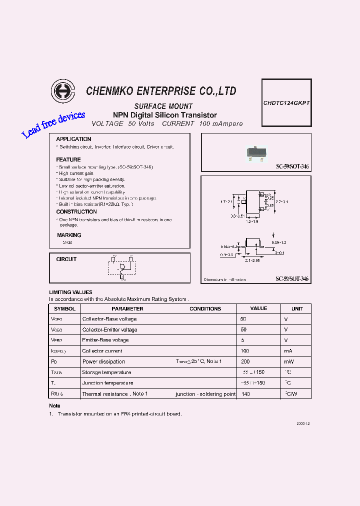 CHDTC124GKPT_5738469.PDF Datasheet