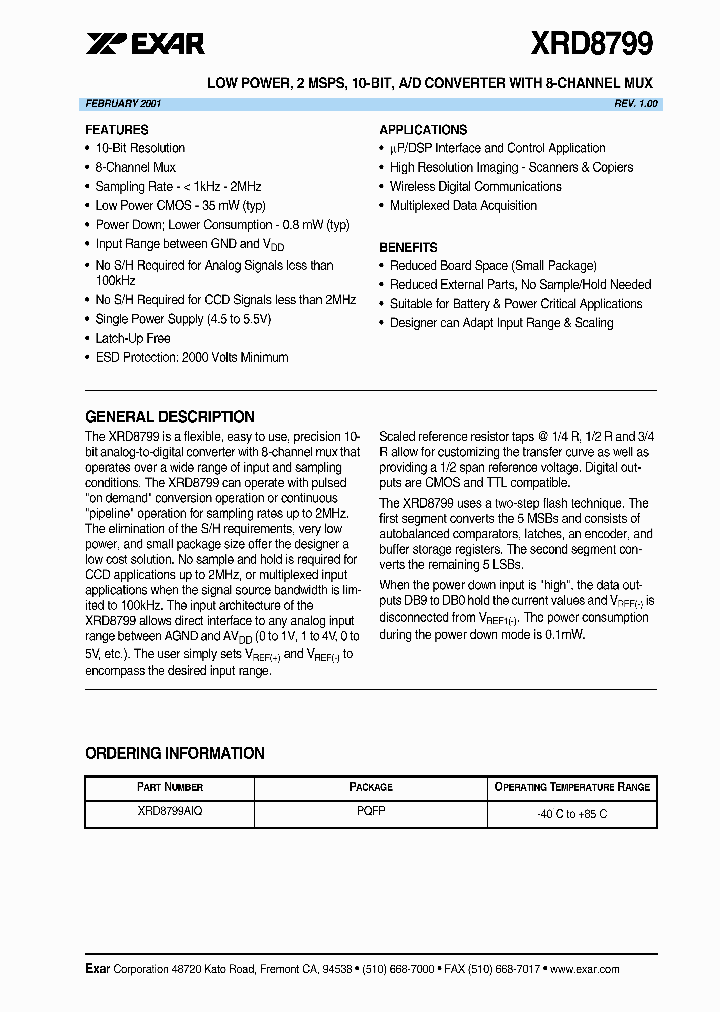 XRD8799_5742953.PDF Datasheet