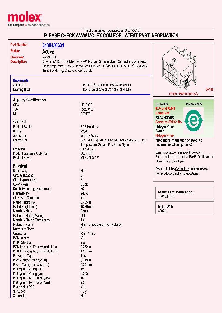 43045-0601_5744451.PDF Datasheet