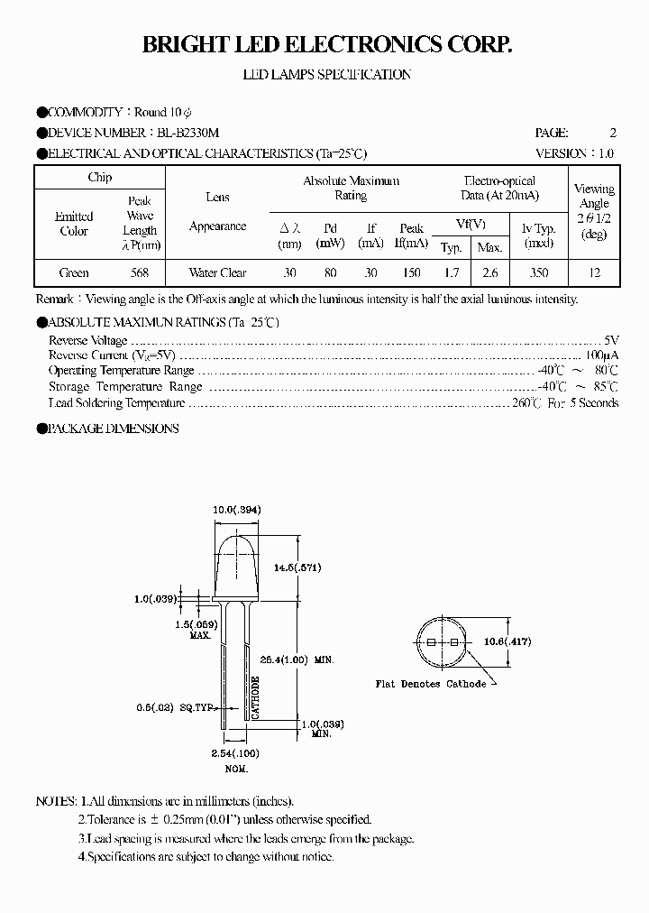 BL-B2330M_5753202.PDF Datasheet