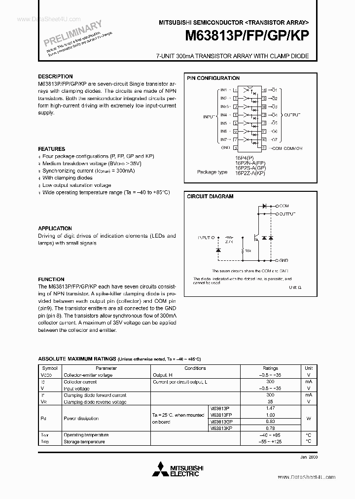 M63813P_5753929.PDF Datasheet