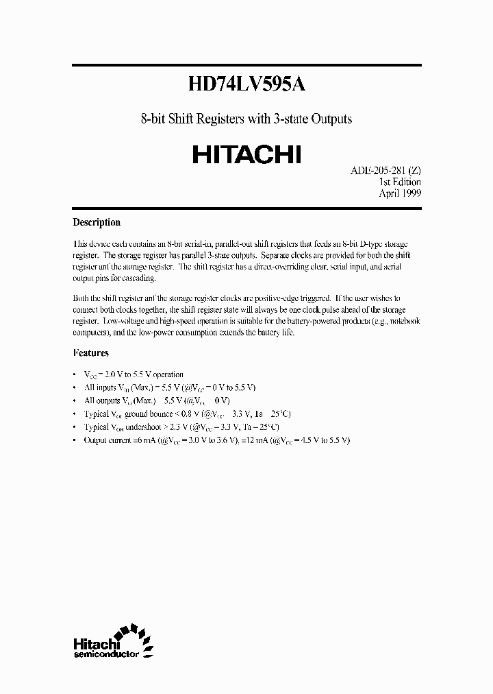 HD74LV595A_5754827.PDF Datasheet