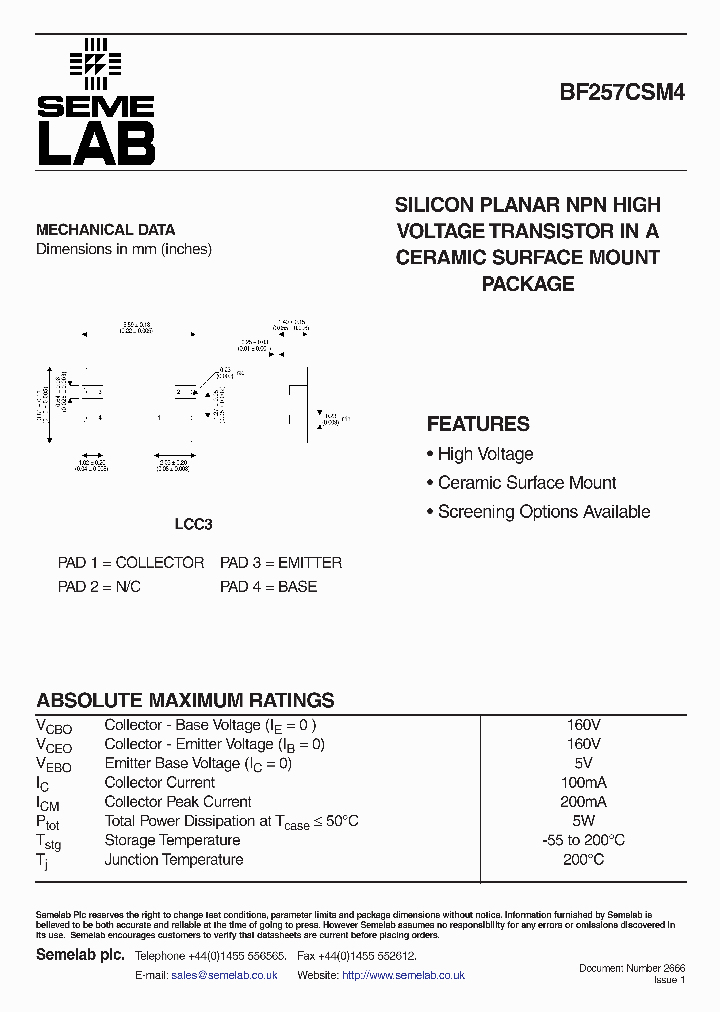 BF257CSM4_5760054.PDF Datasheet