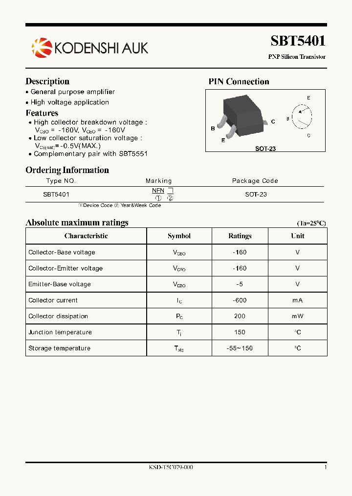 SBT5401_5761718.PDF Datasheet