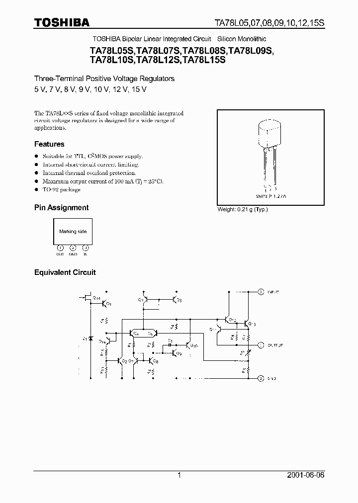 TA78L05S_5763430.PDF Datasheet