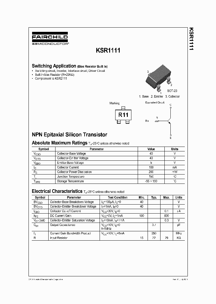 KSR1111_5766737.PDF Datasheet