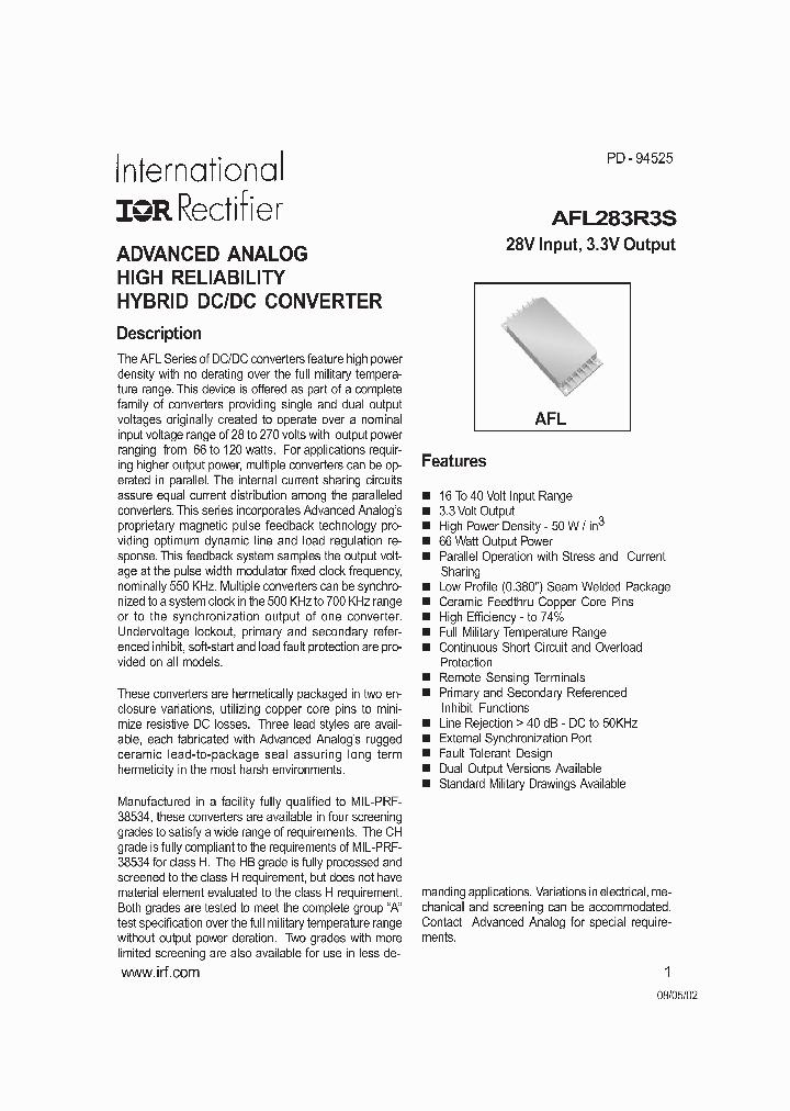AFL2803R3S_5767392.PDF Datasheet