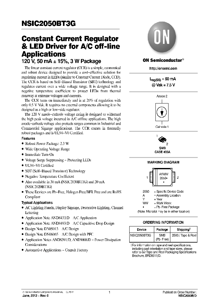 NSIC2050BT3G_5767030.PDF Datasheet