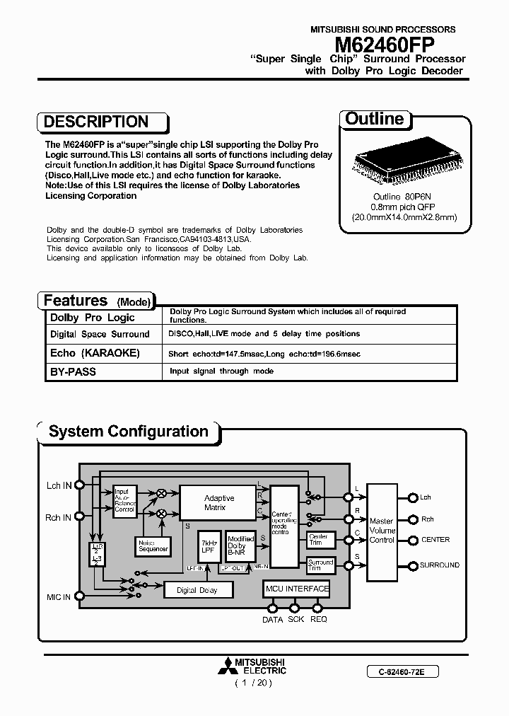 M62460FP_5770718.PDF Datasheet