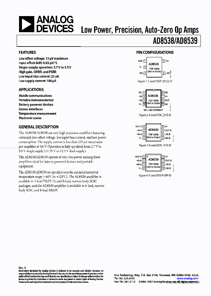 AD8539_5775419.PDF Datasheet